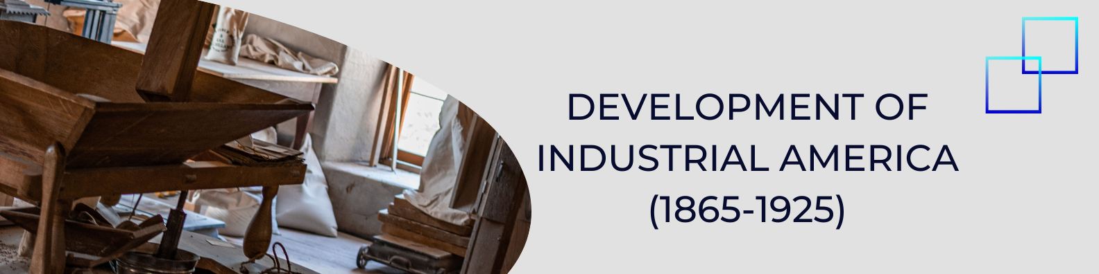 Unit 6: Development of Industrial America (1865-1925) Banner